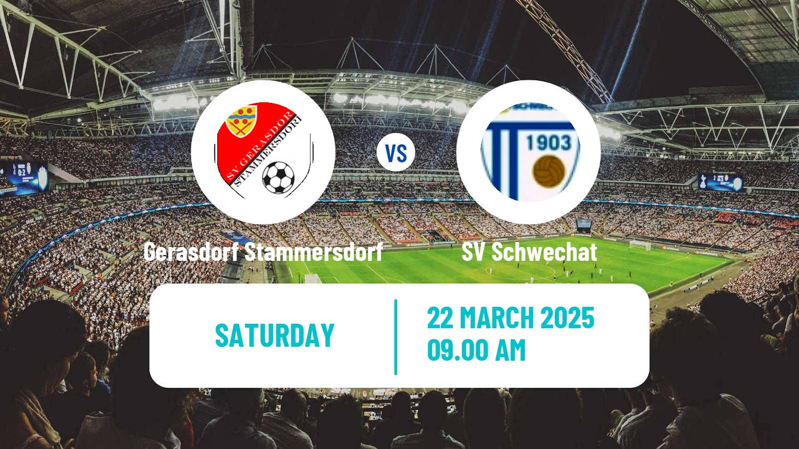 Soccer Austrian Landesliga Wien Gerasdorf Stammersdorf - Schwechat