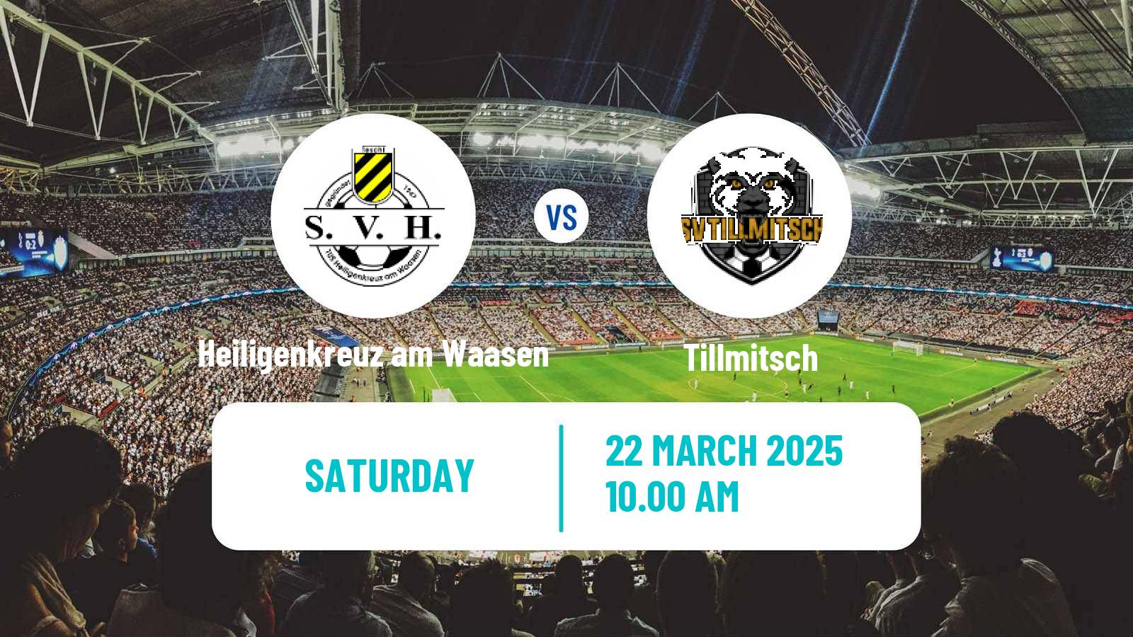 Football Austrian Landesliga Steiermark Heiligenkreuz am Waasen - Tillmitsch
