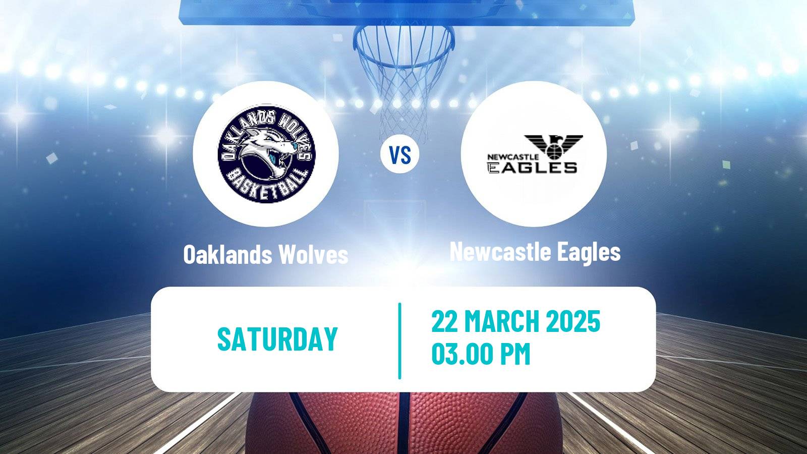 Basketball British WBBL Oaklands Wolves - Newcastle Eagles