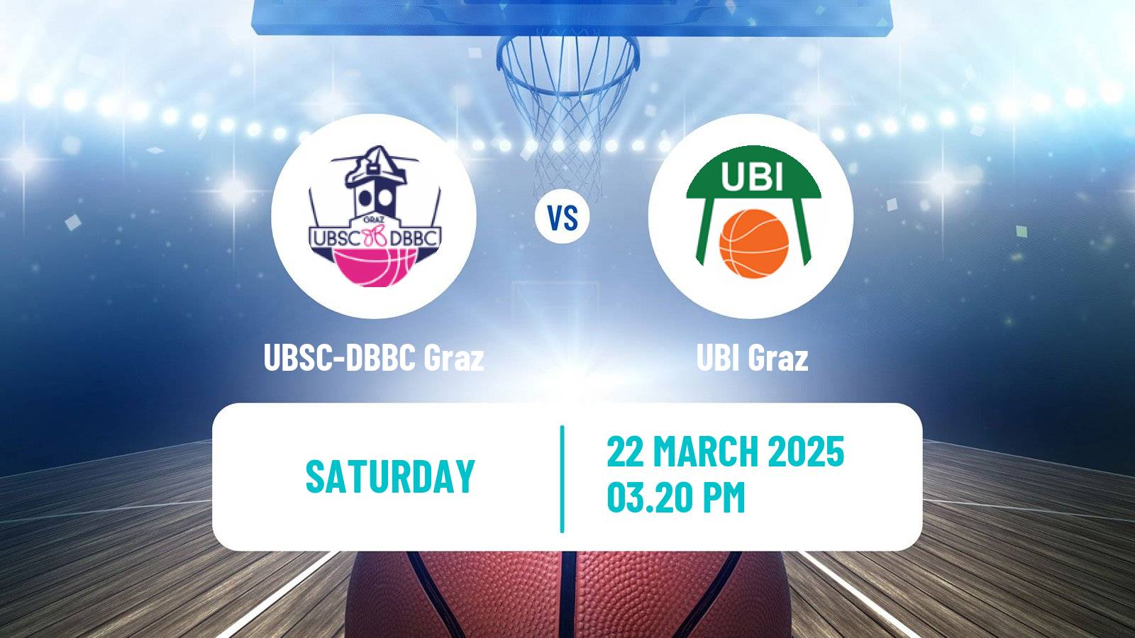 Basketball Austrian Basketball Superliga Women UBSC-DBBC Graz - UBI Graz