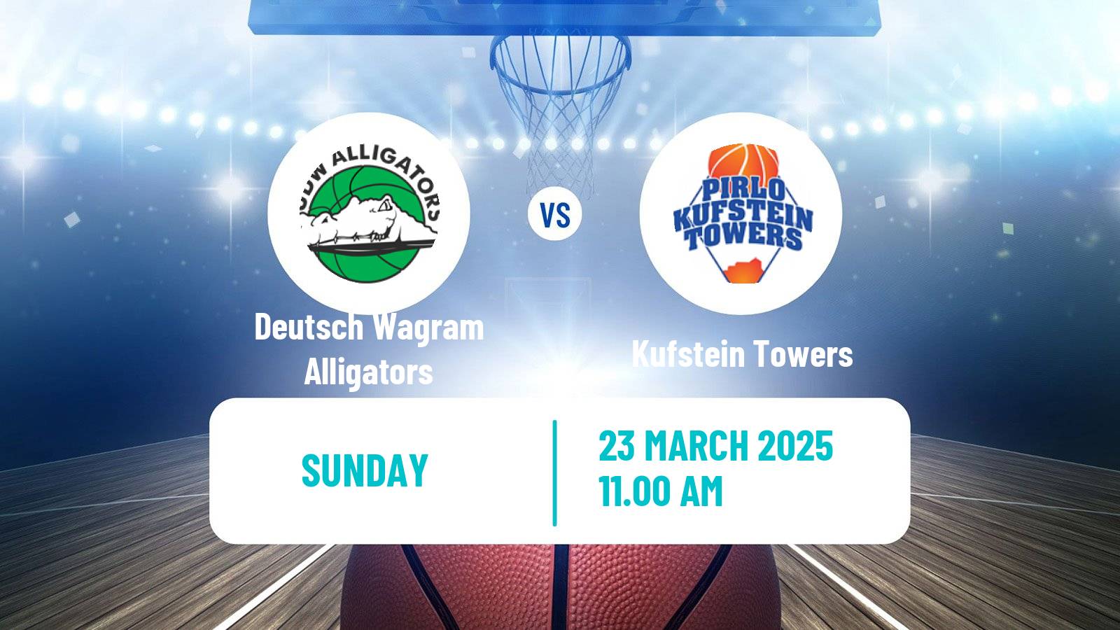 Basketball Austrian Zweite Liga Basketball Deutsch Wagram Alligators - Kufstein Towers