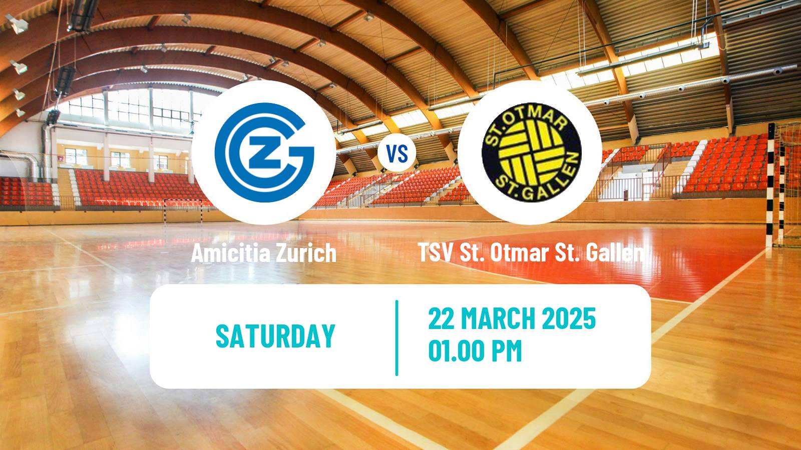 Handball Swiss NLA Handball Amicitia Zurich - TSV St. Otmar St. Gallen