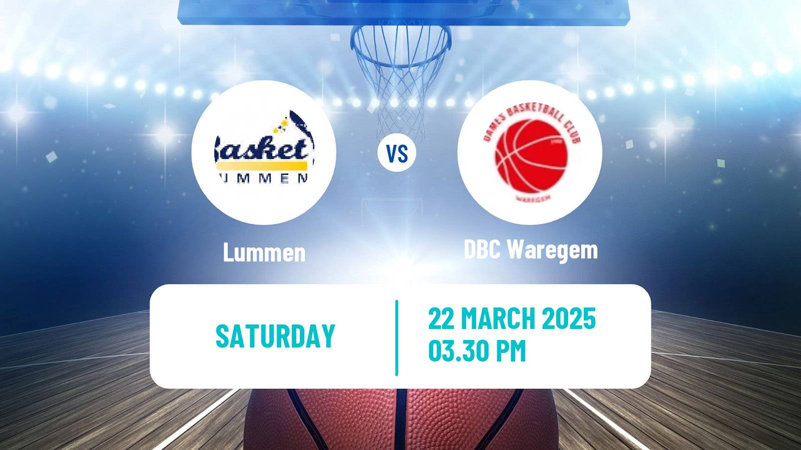 Basketball Belgian Top Division Basketball Women Lummen - Waregem