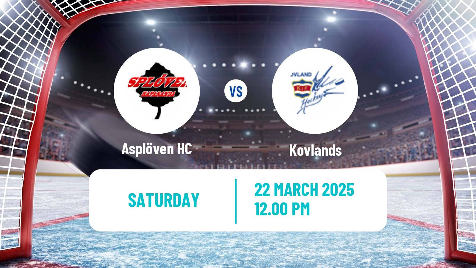 Hockey Swedish HockeyEttan Norra Asplöven HC - Kovlands