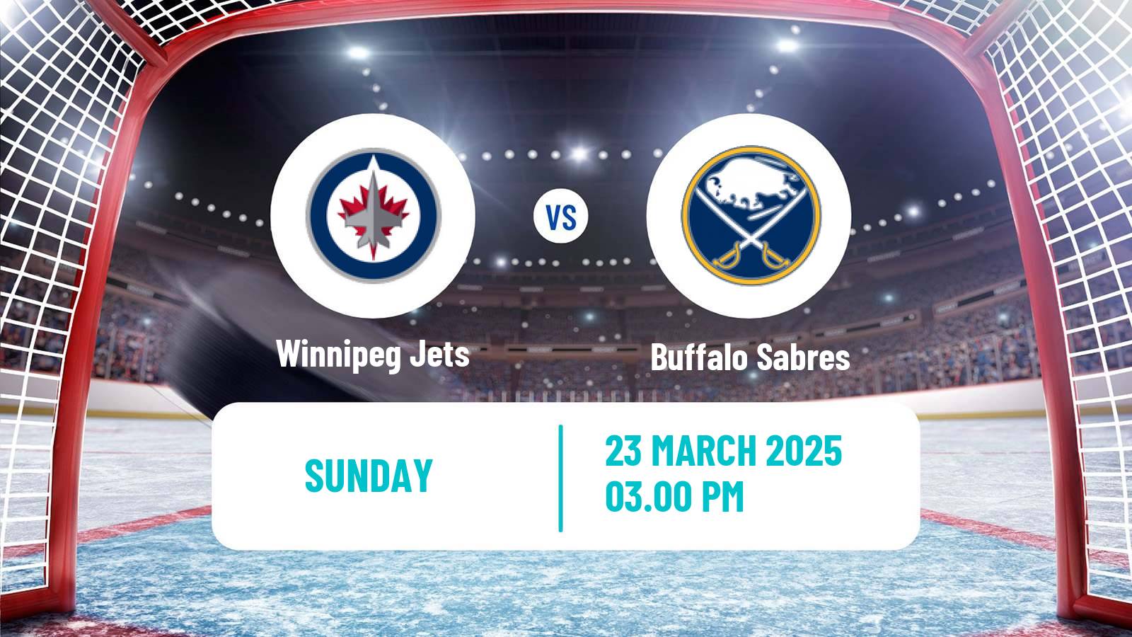 Hockey NHL Winnipeg Jets - Buffalo Sabres