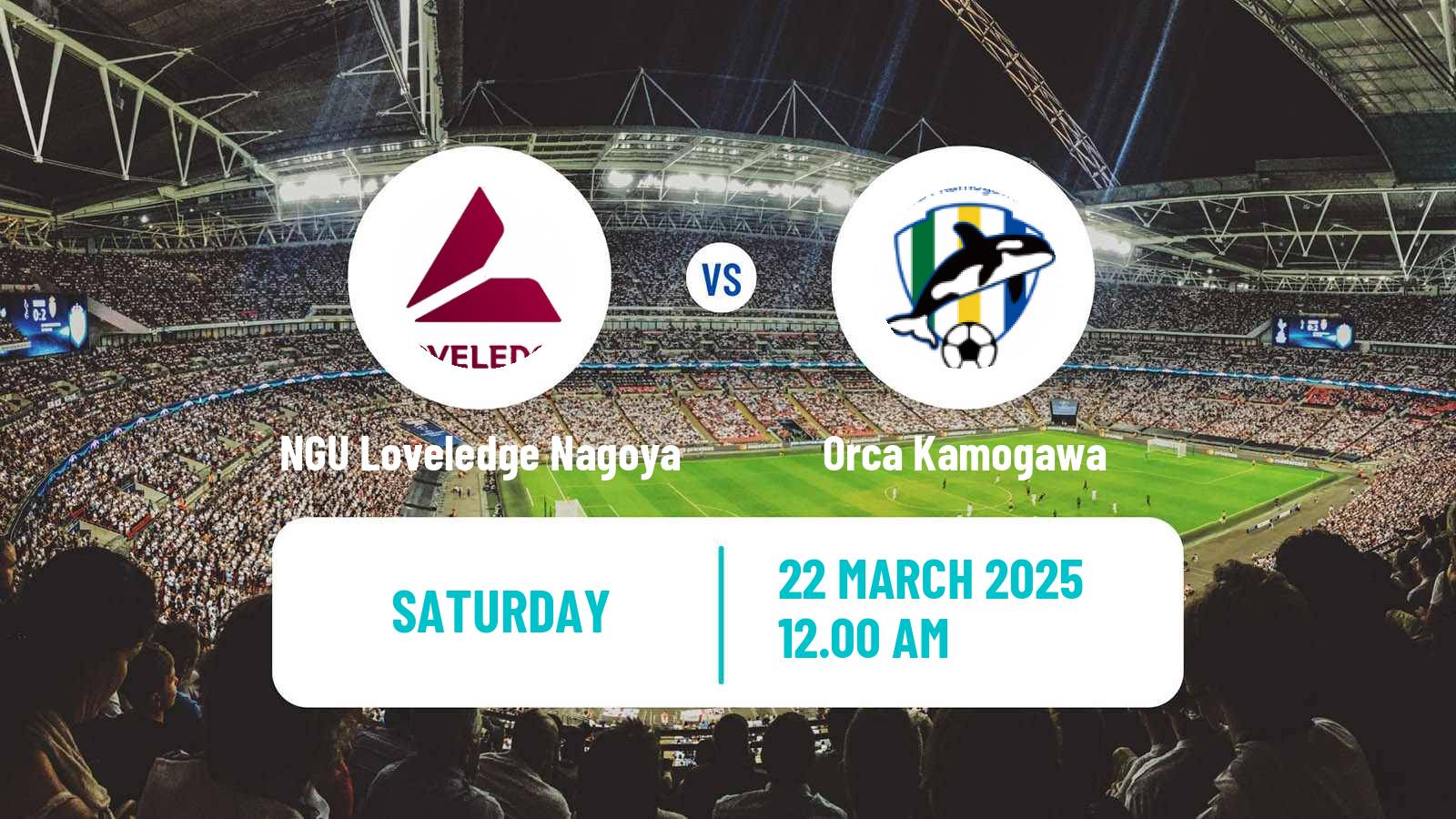 Football Japan Nadeshiko League Women NGU Loveledge Nagoya - Orca Kamogawa