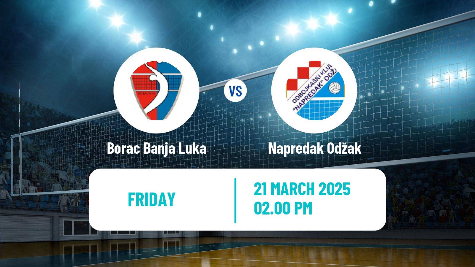 Volleyball Bosnian Premijer Liga Volleyball Borac Banja Luka - Napredak Odžak