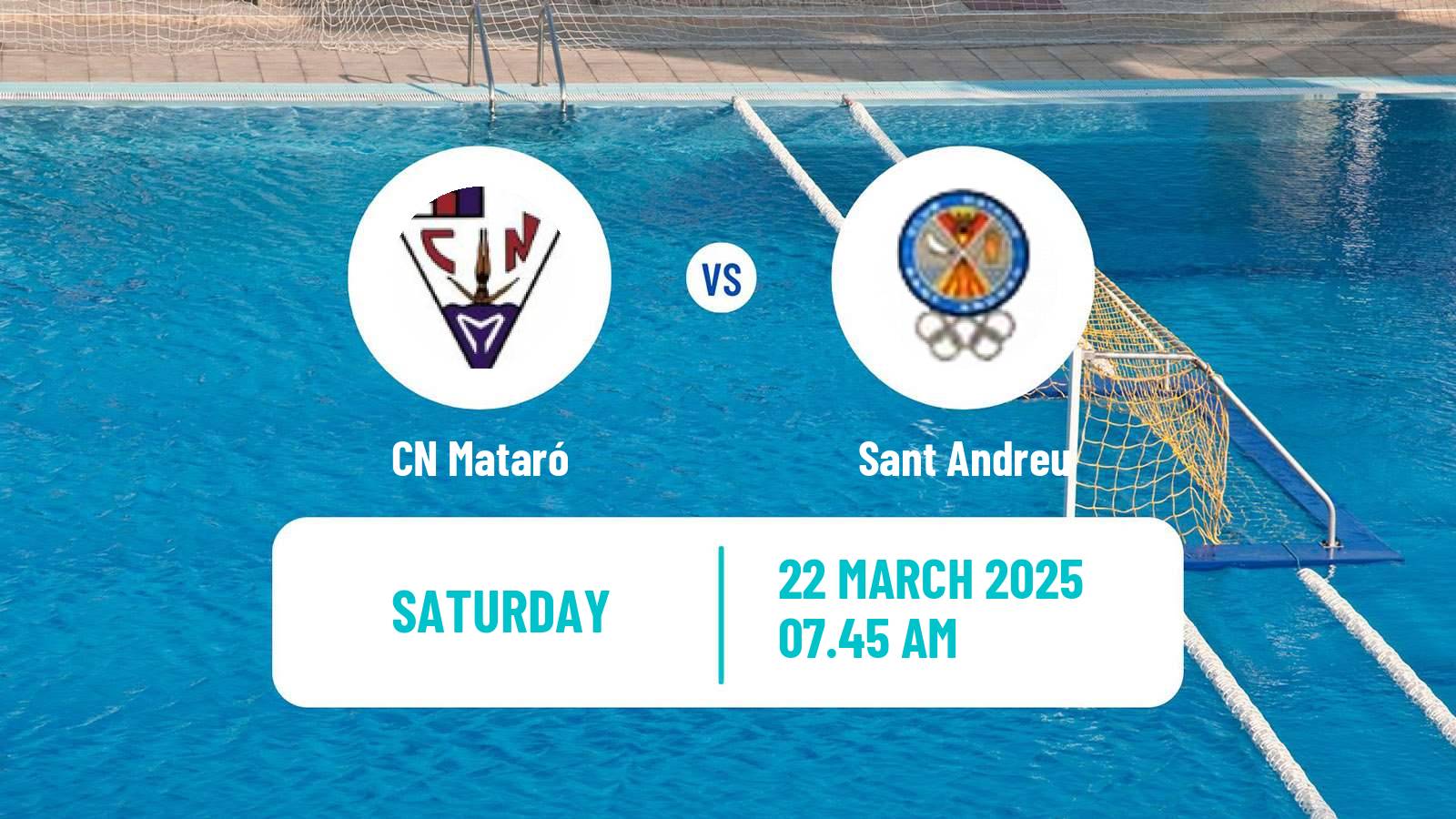 Water polo Spanish Liga Premaat Mataró - Sant Andreu