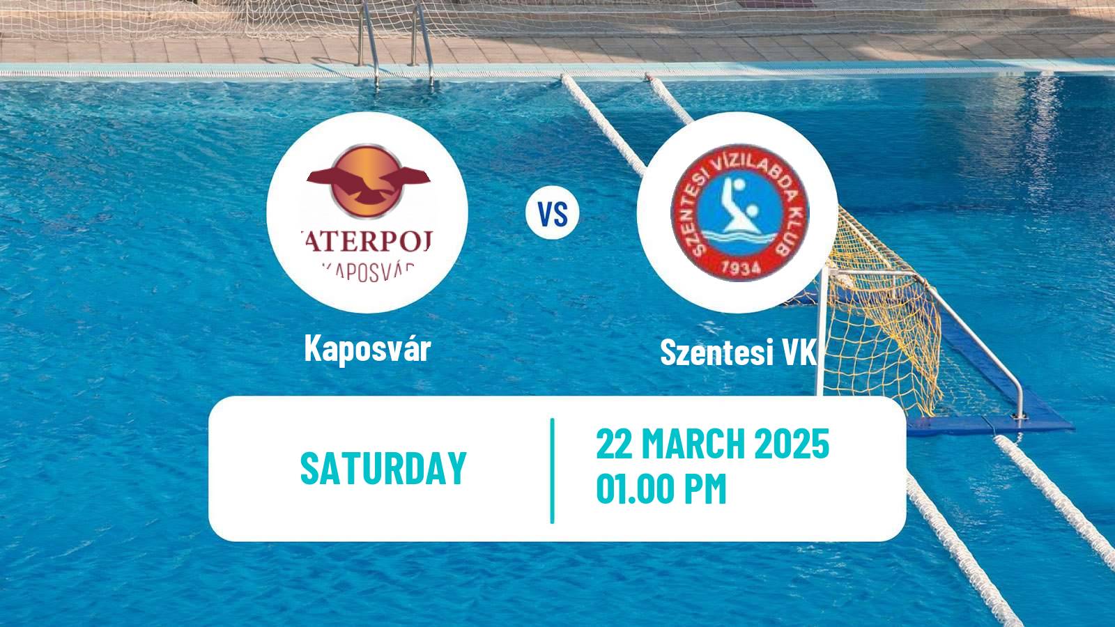 Water polo Hungarian OB I Water Polo Kaposvár - Szentes