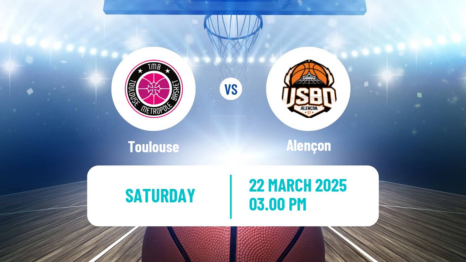 Basketball French Ligue 2 Basketball Women Toulouse - Alençon