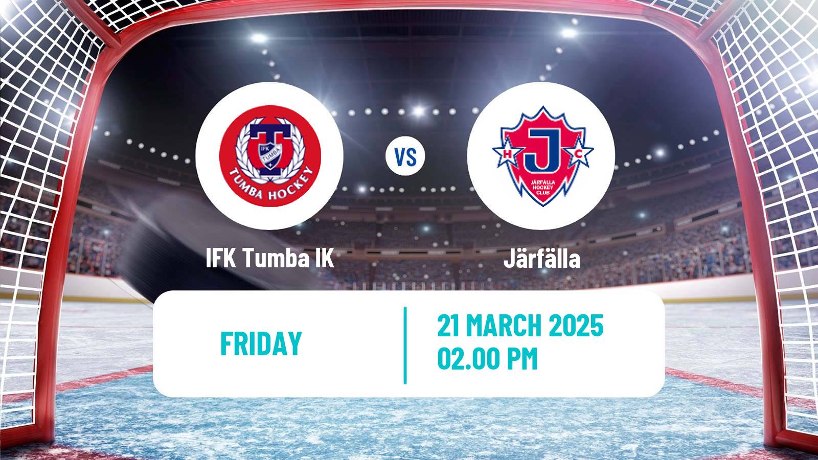 Hockey Swedish HockeyEttan Ostra Tumba - Järfälla