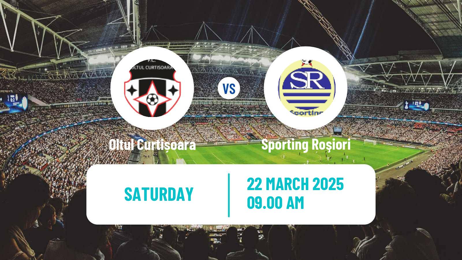 Soccer Romanian Liga 3 - Seria 4 Oltul Curtișoara - Sporting Roşiori