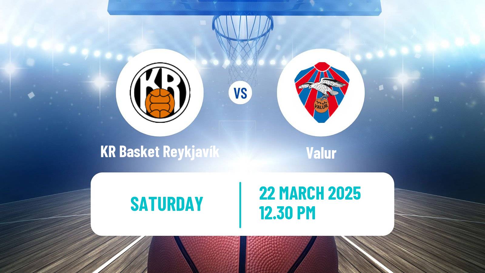 Basketball Icelandic Cup Basketball KR Basket Reykjavík - Valur