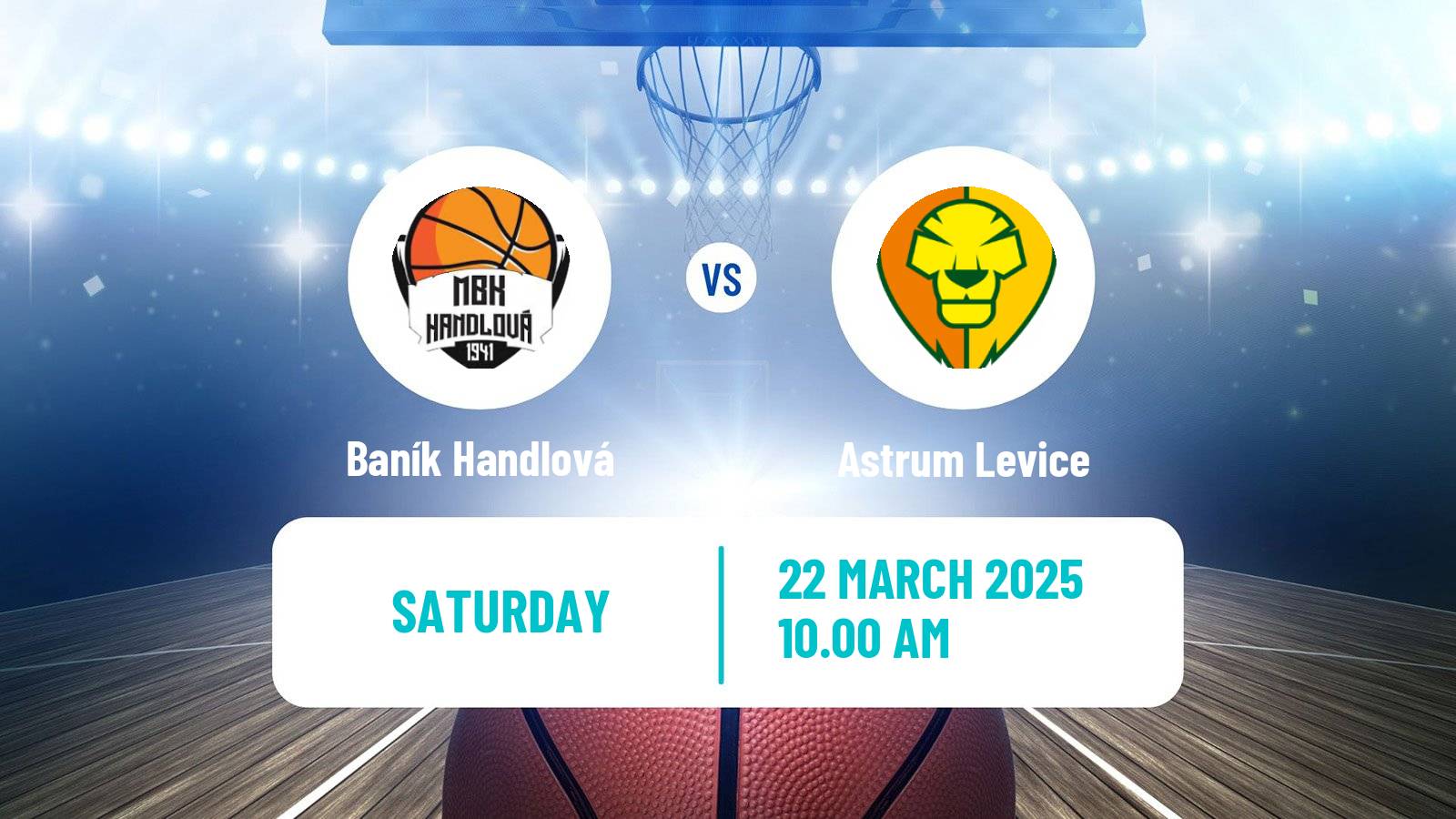 Basketball Slovak Extraliga Basketball Baník Handlová - Astrum Levice