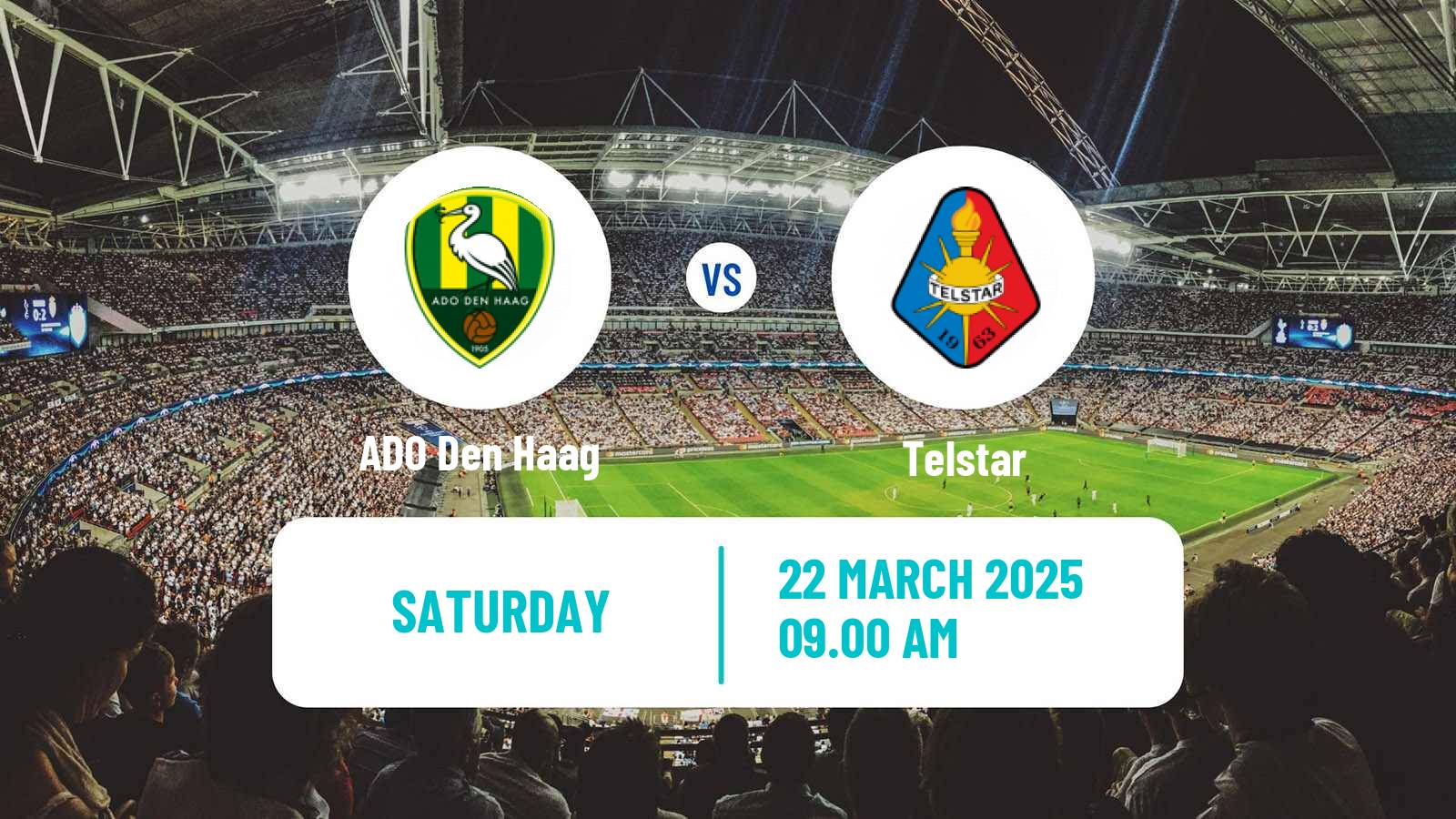 Football Dutch Eredivisie Women ADO Den Haag - Telstar