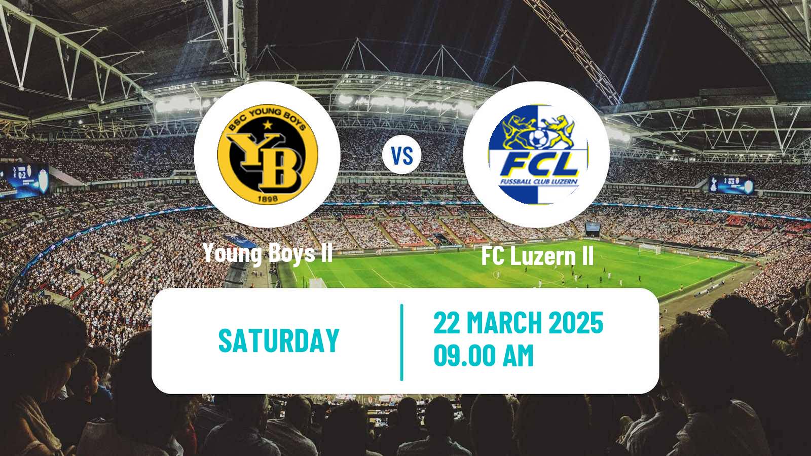 Soccer Swiss Promotion League Young Boys II - Luzern II