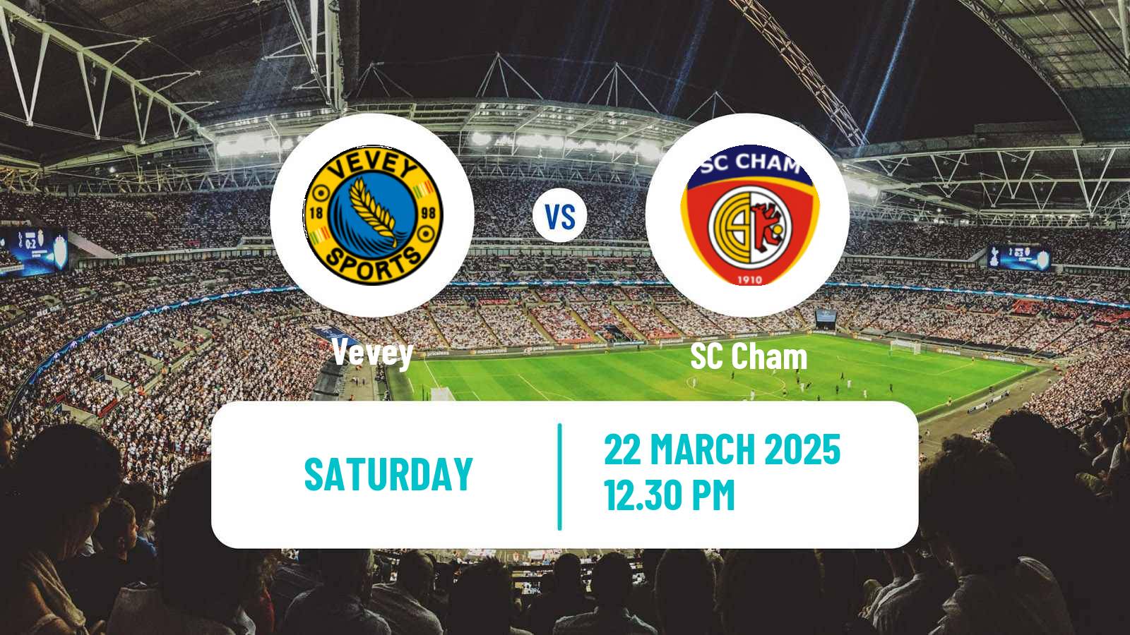 Soccer Swiss Promotion League Vevey - Cham