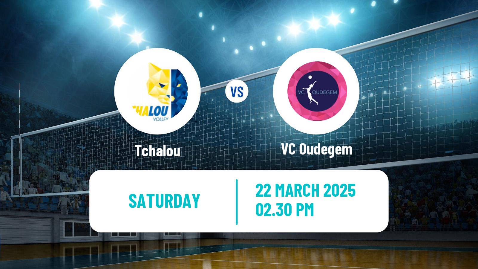 Volleyball Belgian Liga A Volleyball Women Tchalou - Oudegem