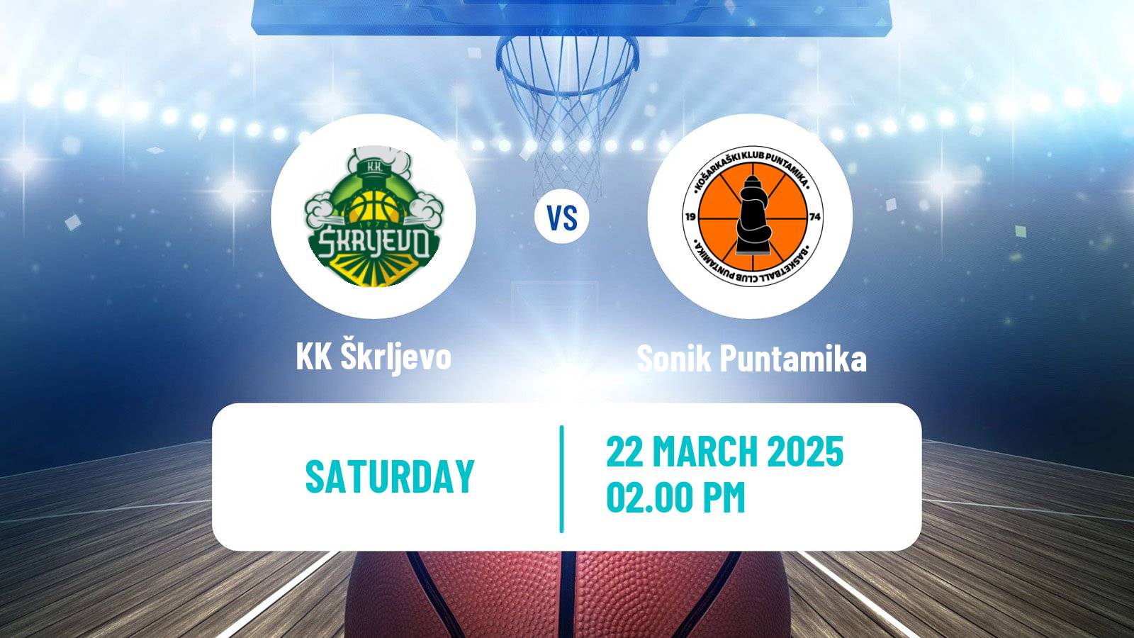 Basketball Croatian Prva Liga Basketball Škrljevo - Sonik Puntamika