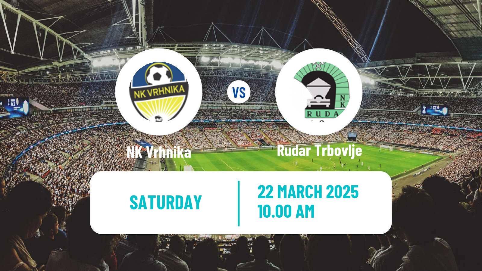 Soccer Slovenian 3 SNL West Vrhnika - Rudar Trbovlje