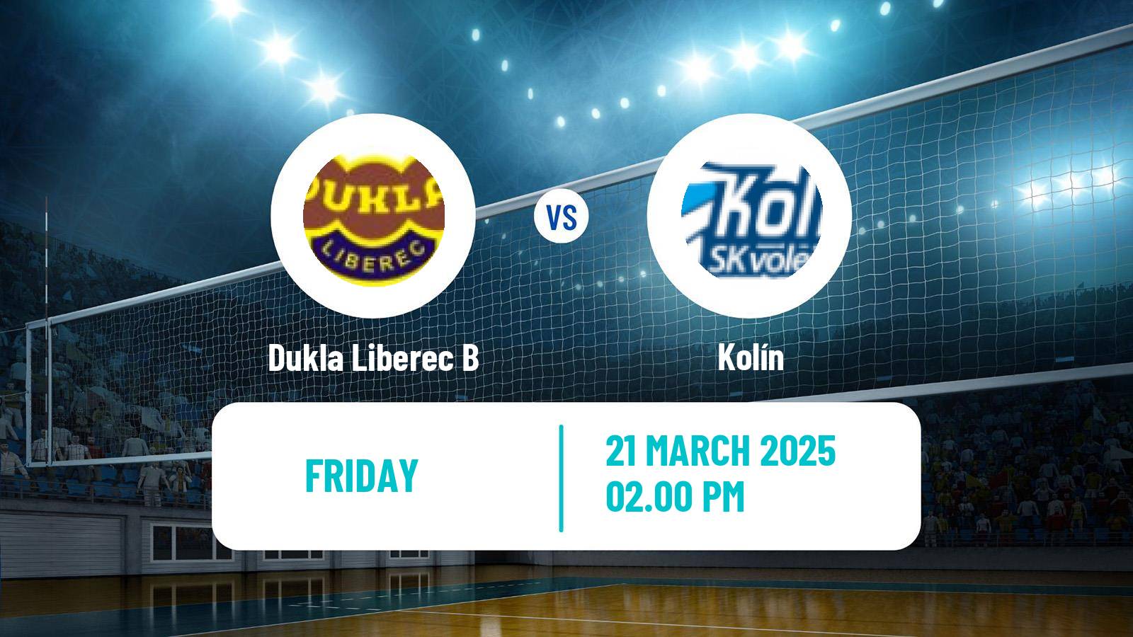 Volleyball Czech 1 Liga Volleyball Dukla Liberec B - Kolín