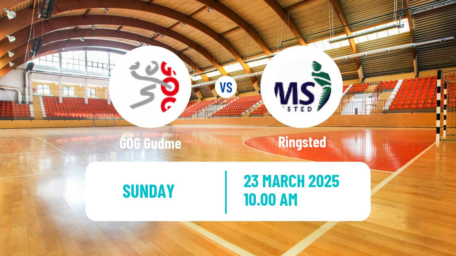 Handball Danish 1 Division Handball Women GOG Gudme - Ringsted