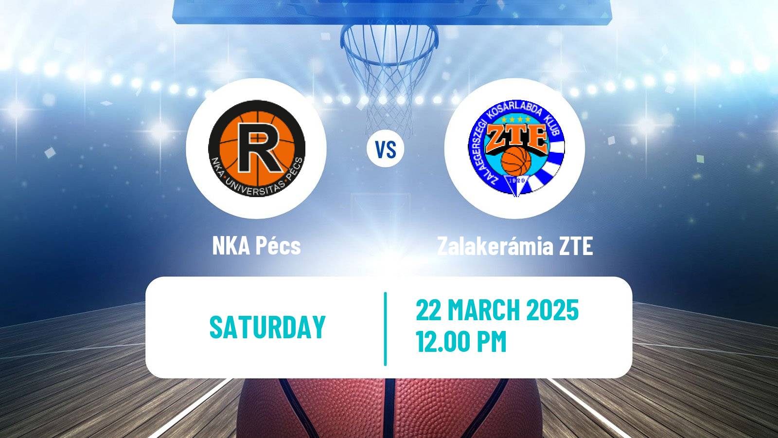 Basketball Hungarian NB I Basketball NKA Pécs - Zalakerámia ZTE