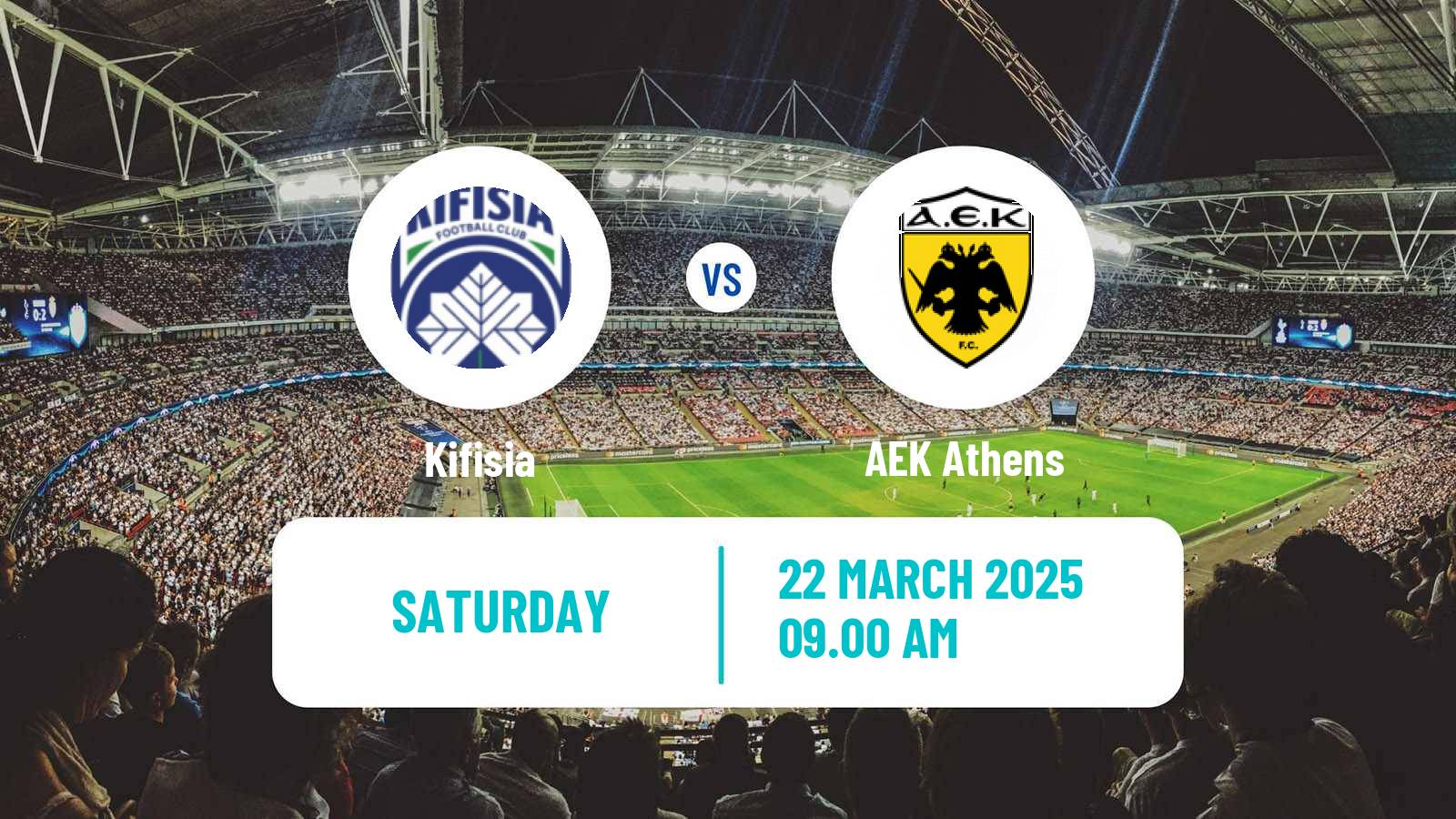 Soccer Greek Division A Women Kifisia - AEK Athens