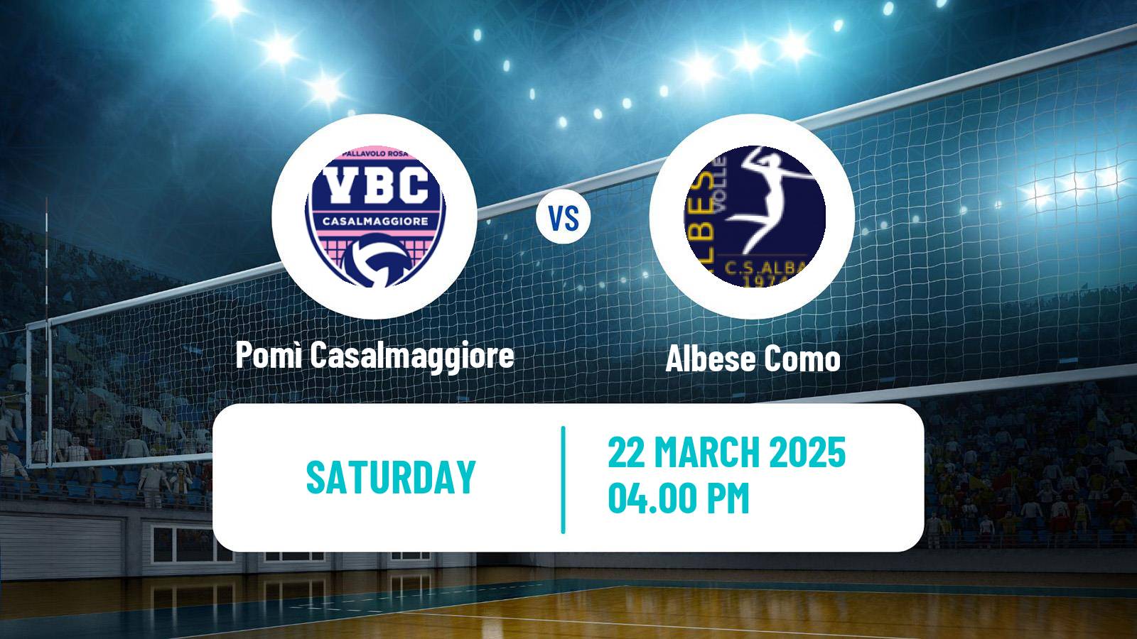 Volleyball Italian Serie A2 Volleyball Women Pomì Casalmaggiore - Albese Como