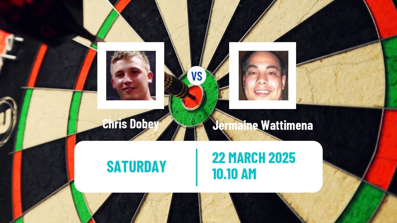 Darts European Tour 2 Chris Dobey - Jermaine Wattimena
