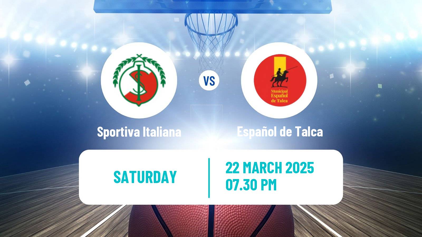 Basketball Chilean LNB Sportiva Italiana - Español de Talca