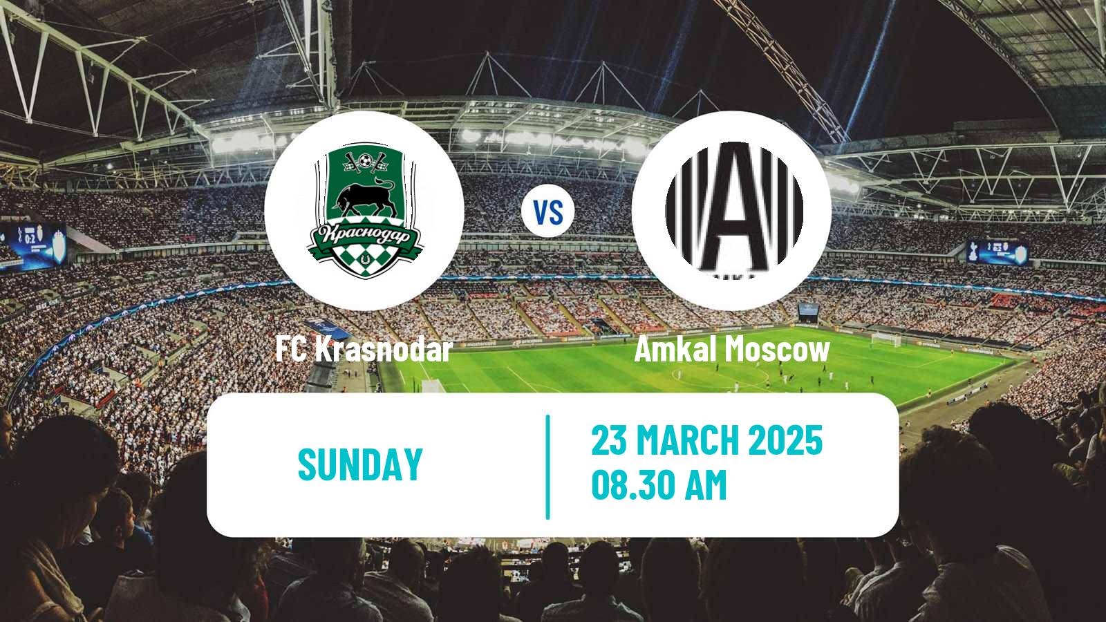 Soccer Club Friendly Krasnodar - Amkal Moscow