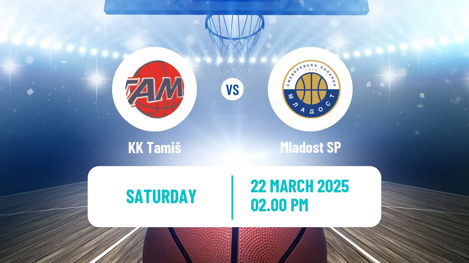 Basketball Serbian First League Basketball Tamiš - Mladost SP