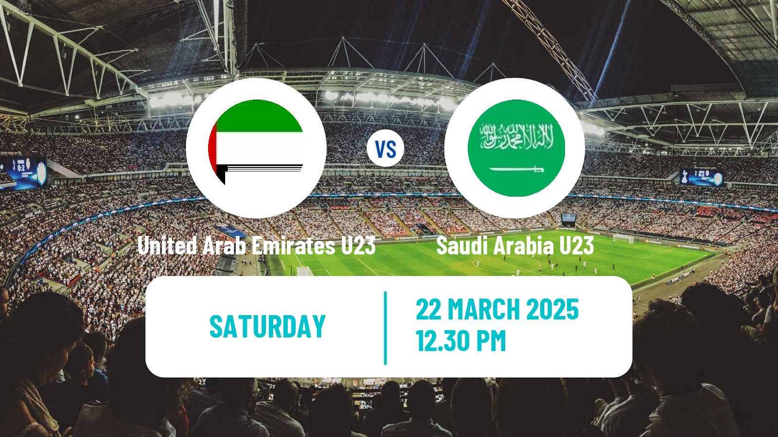 Soccer WAFF Championship U23 United Arab Emirates U23 - Saudi Arabia U23