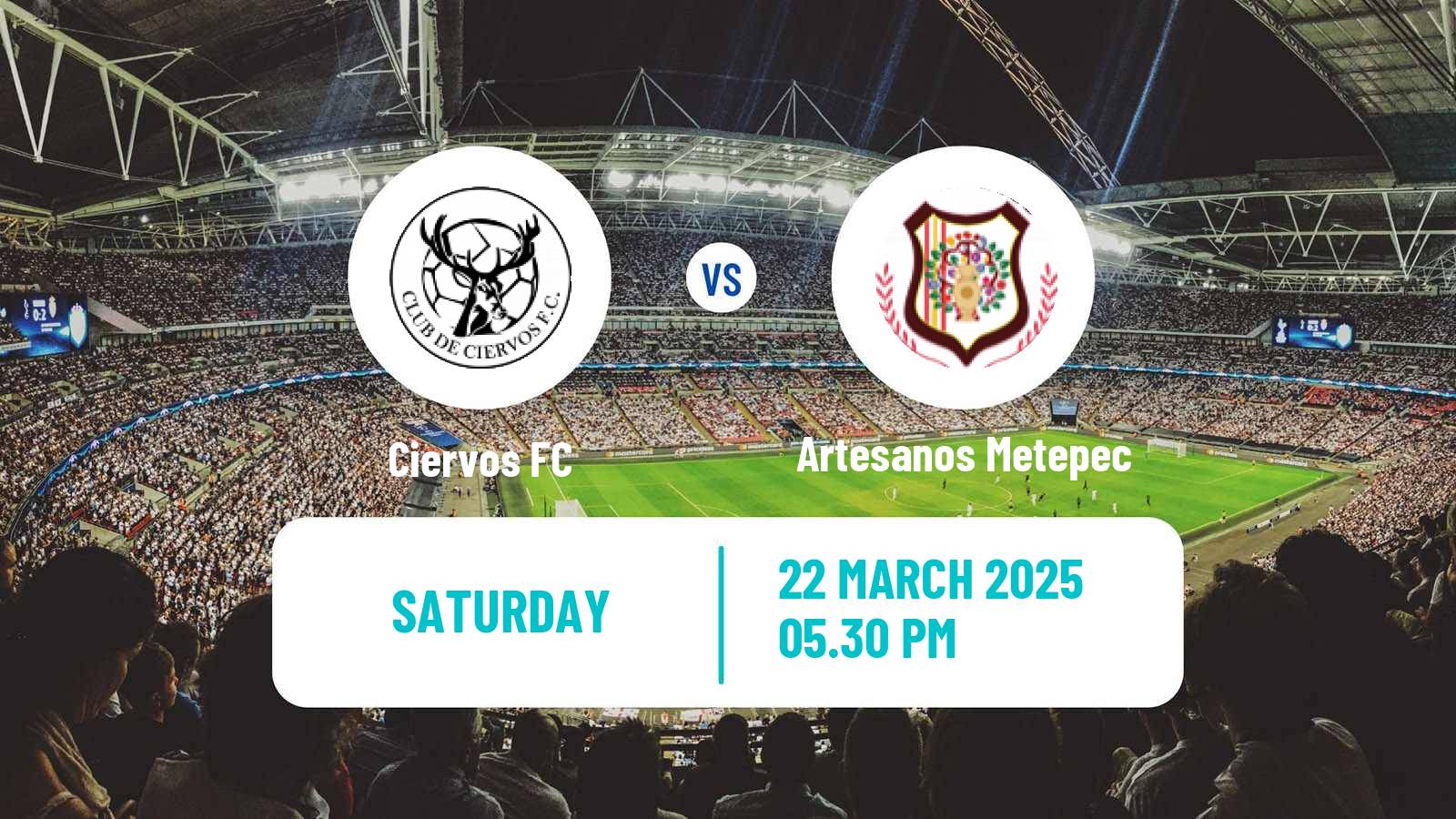 Soccer Mexican Liga Premier Serie B Ciervos - Artesanos Metepec