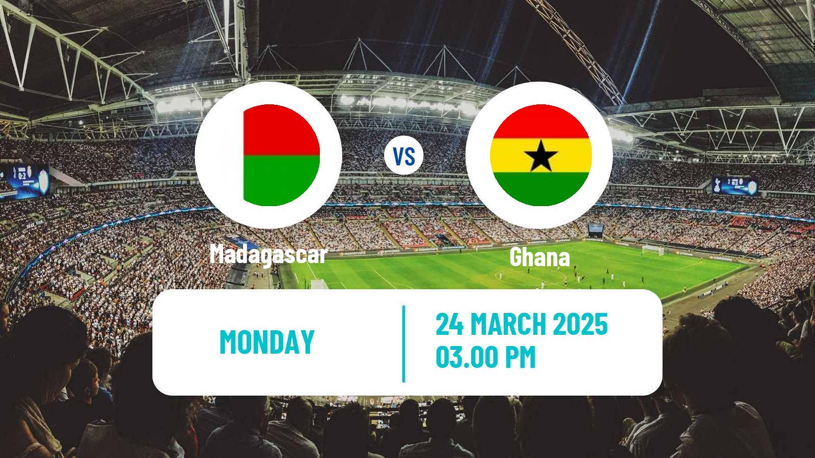 Soccer FIFA World Cup Madagascar - Ghana