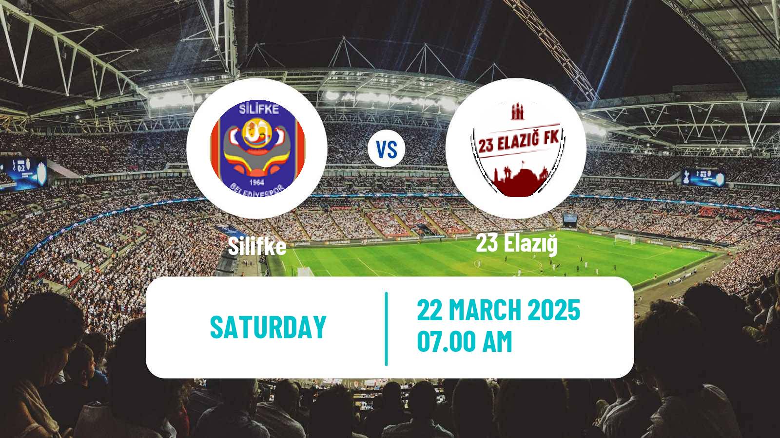 Soccer Turkish 3 Lig Group 1 Silifke - 23 Elazığ