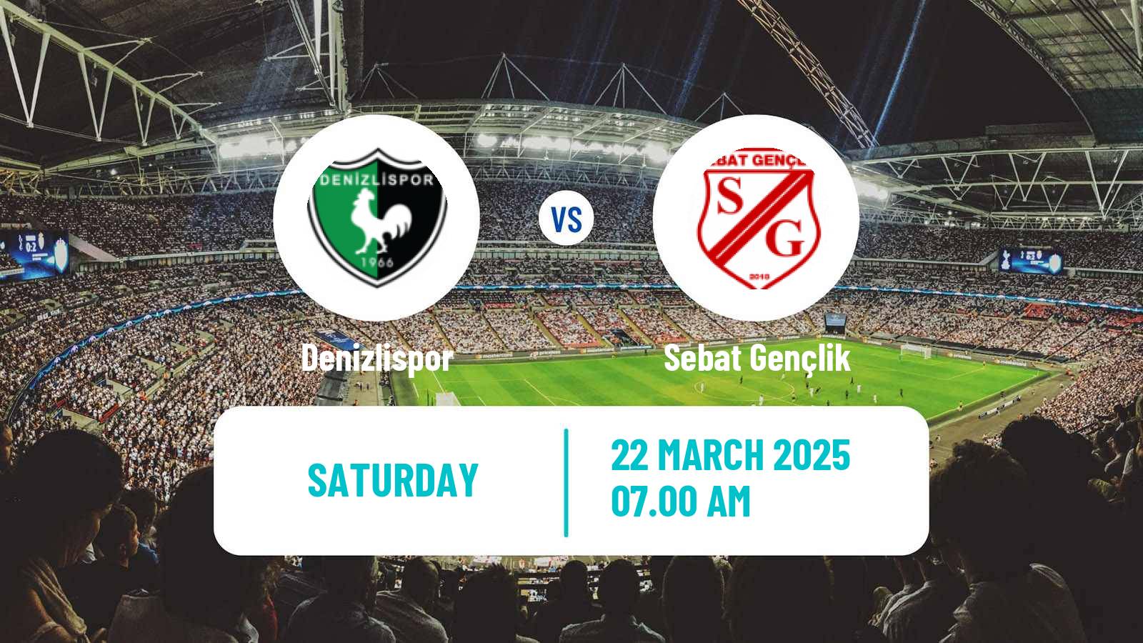 Soccer Turkish 3 Lig Group 4 Denizlispor - Sebat Gençlik
