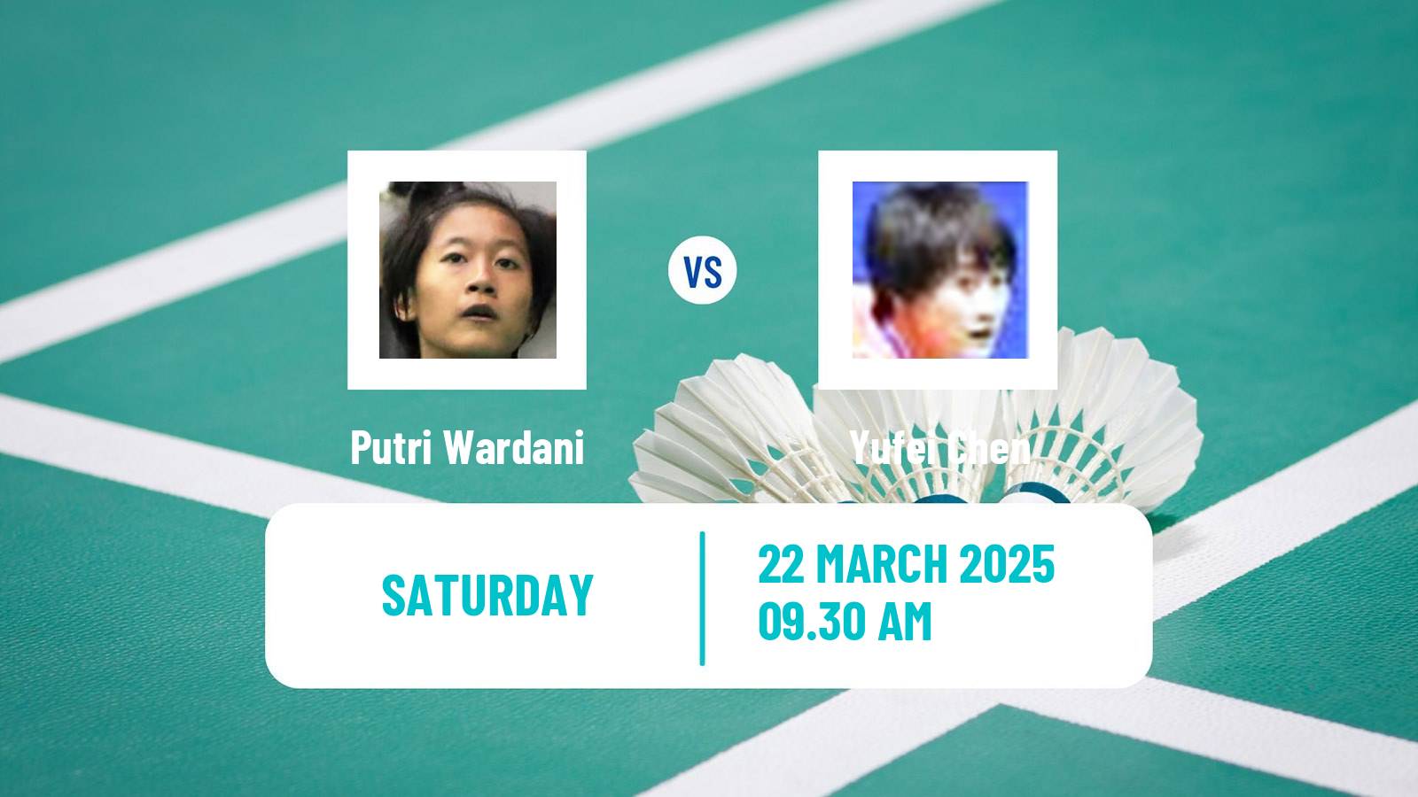 Badminton BWF World Tour Swiss Open Women Putri Wardani - Yufei Chen