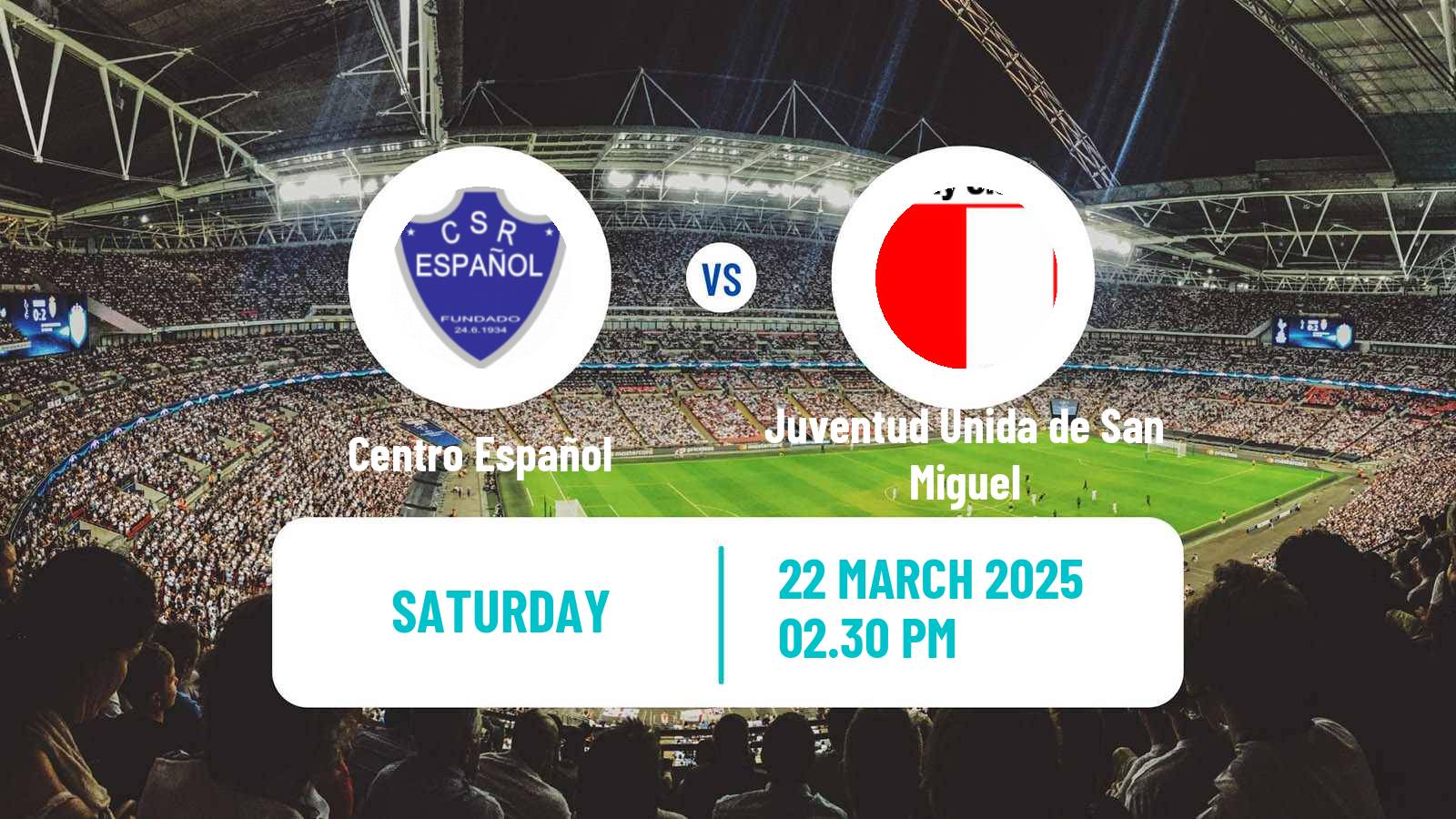 Soccer Argentinian Primera C Centro Español - Juventud Unida de San Miguel