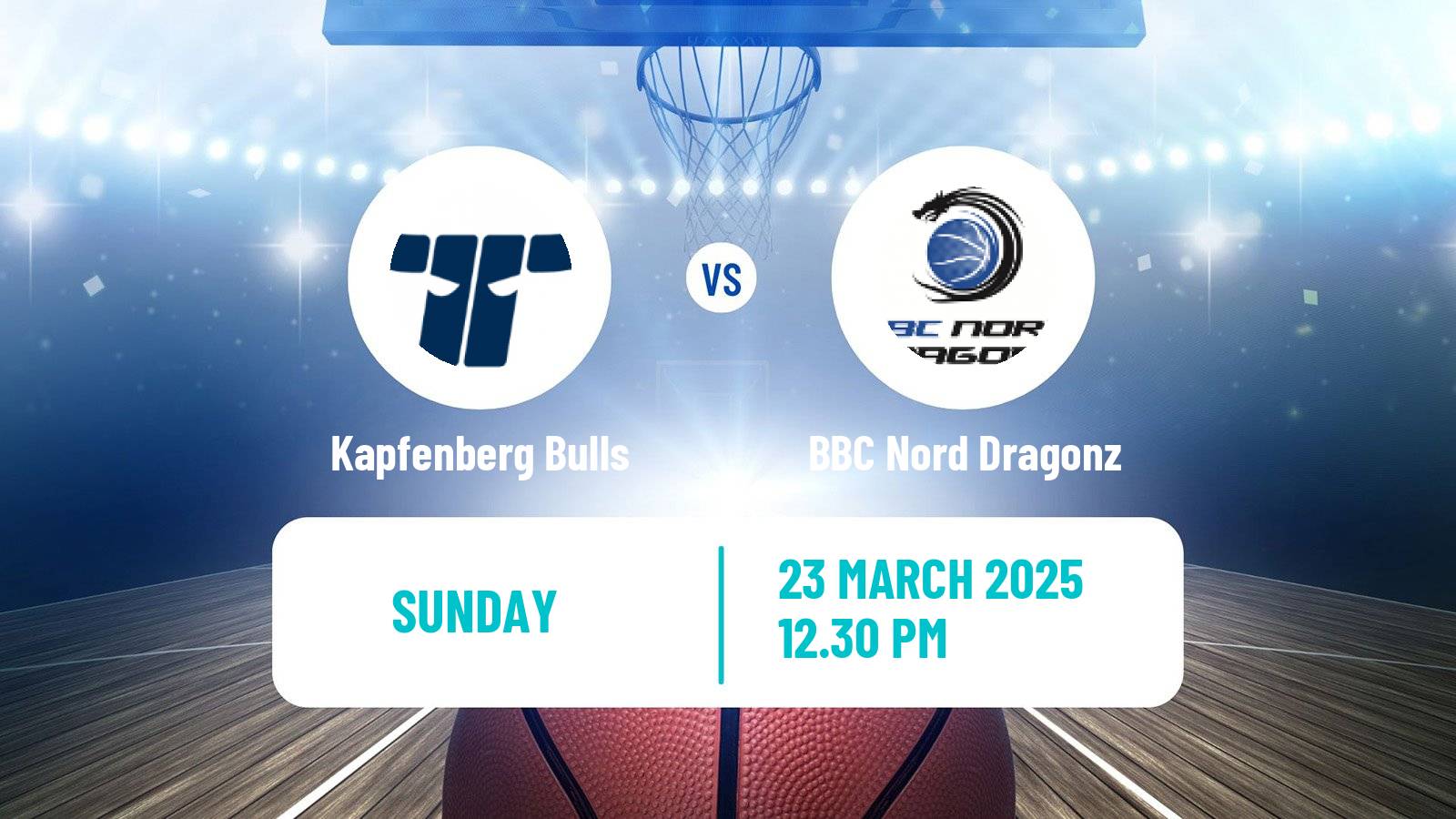 Basketball Austrian Superliga Basketball Kapfenberg Bulls - BBC Nord Dragonz