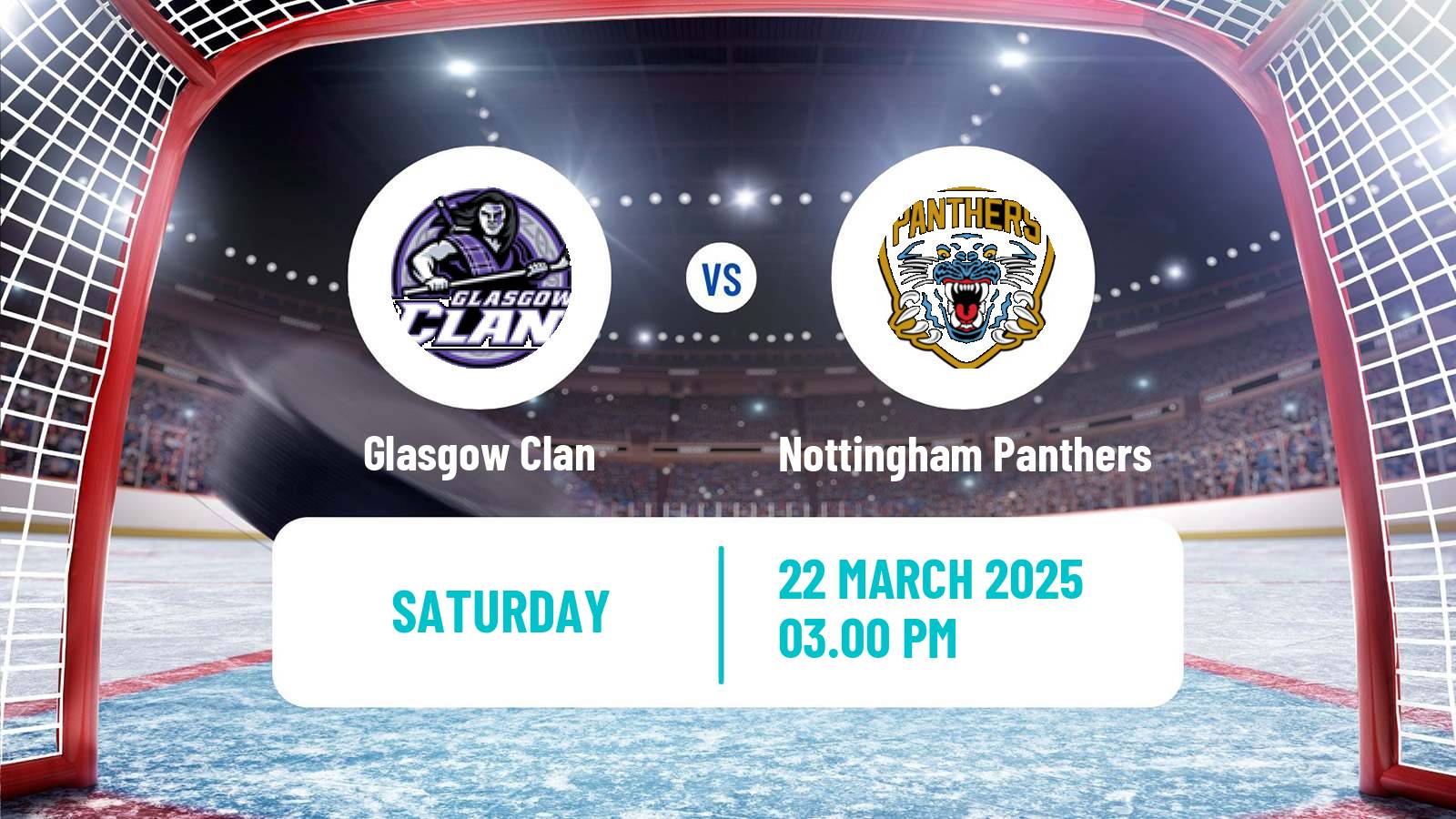 Hockey United Kingdom Elite League Glasgow Clan - Nottingham Panthers