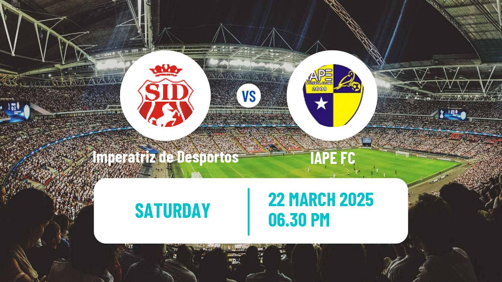 Soccer Brazilian Campeonato Maranhense Imperatriz de Desportos - IAPE