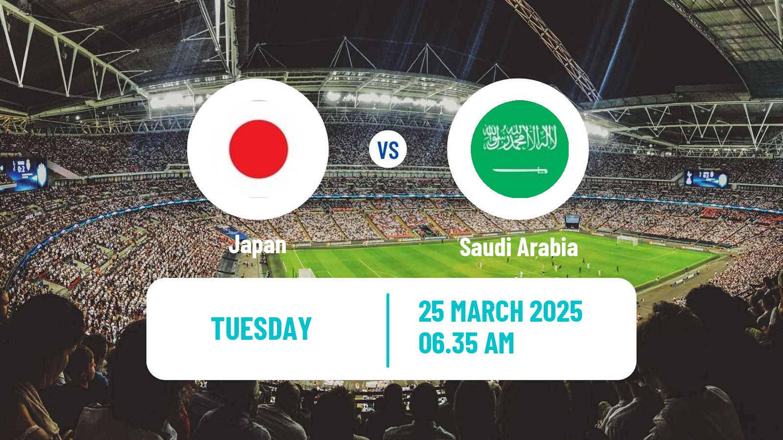 Soccer FIFA World Cup Japan - Saudi Arabia