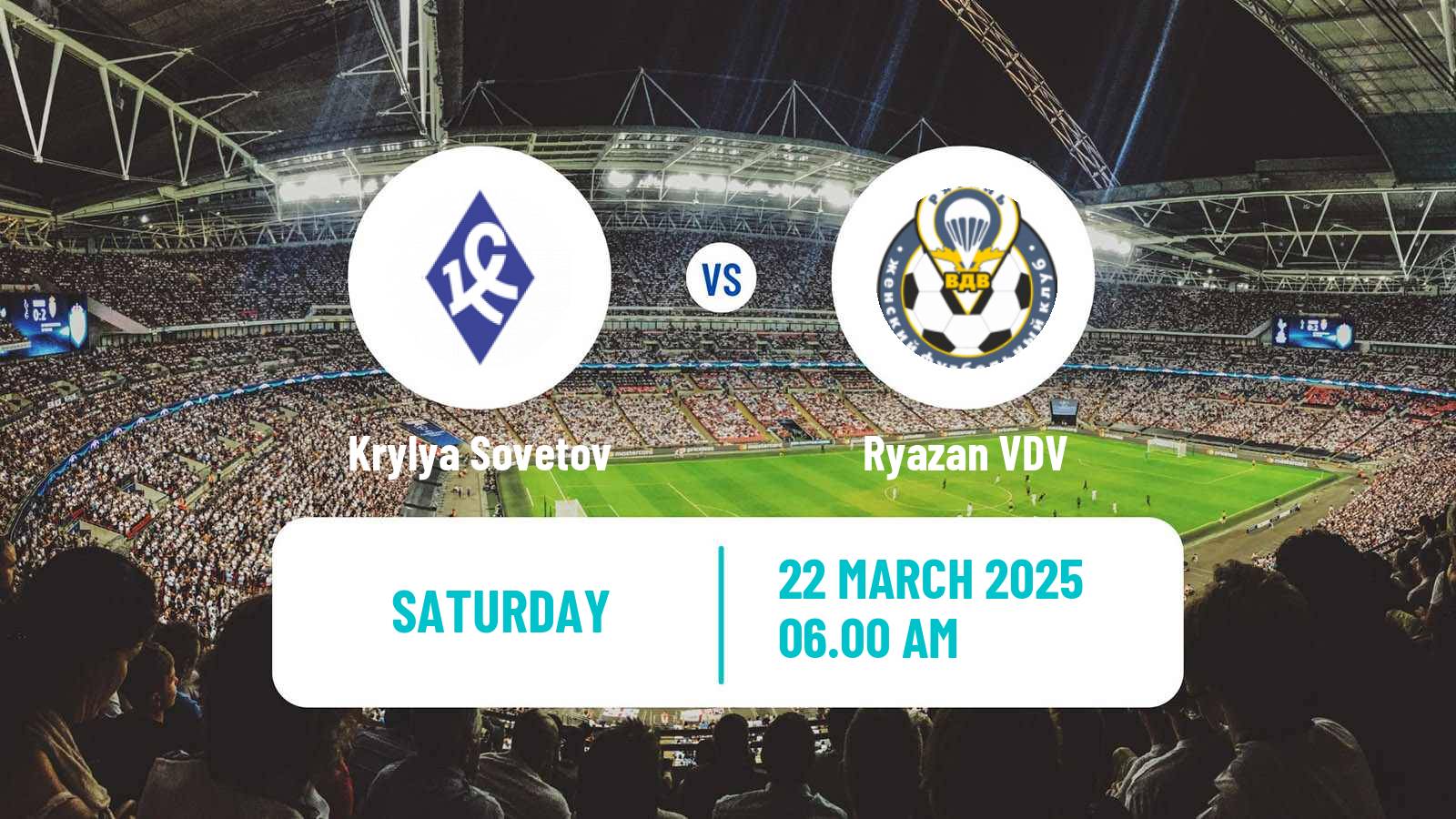 Soccer Russian Supreme Division Women Krylya Sovetov - Ryazan VDV
