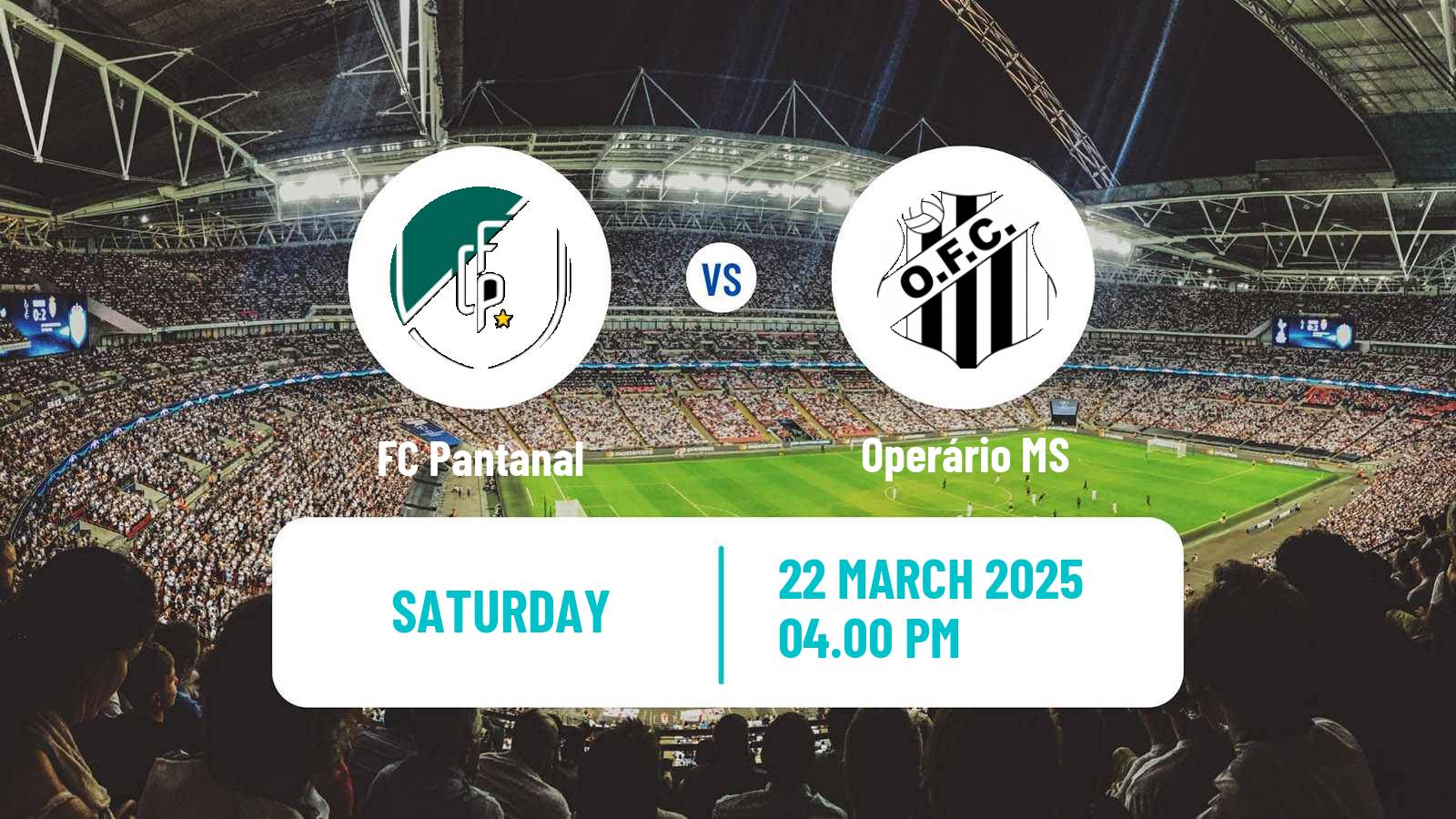Soccer Brazilian Campeonato Sul-Matogrossense Pantanal - Operário MS
