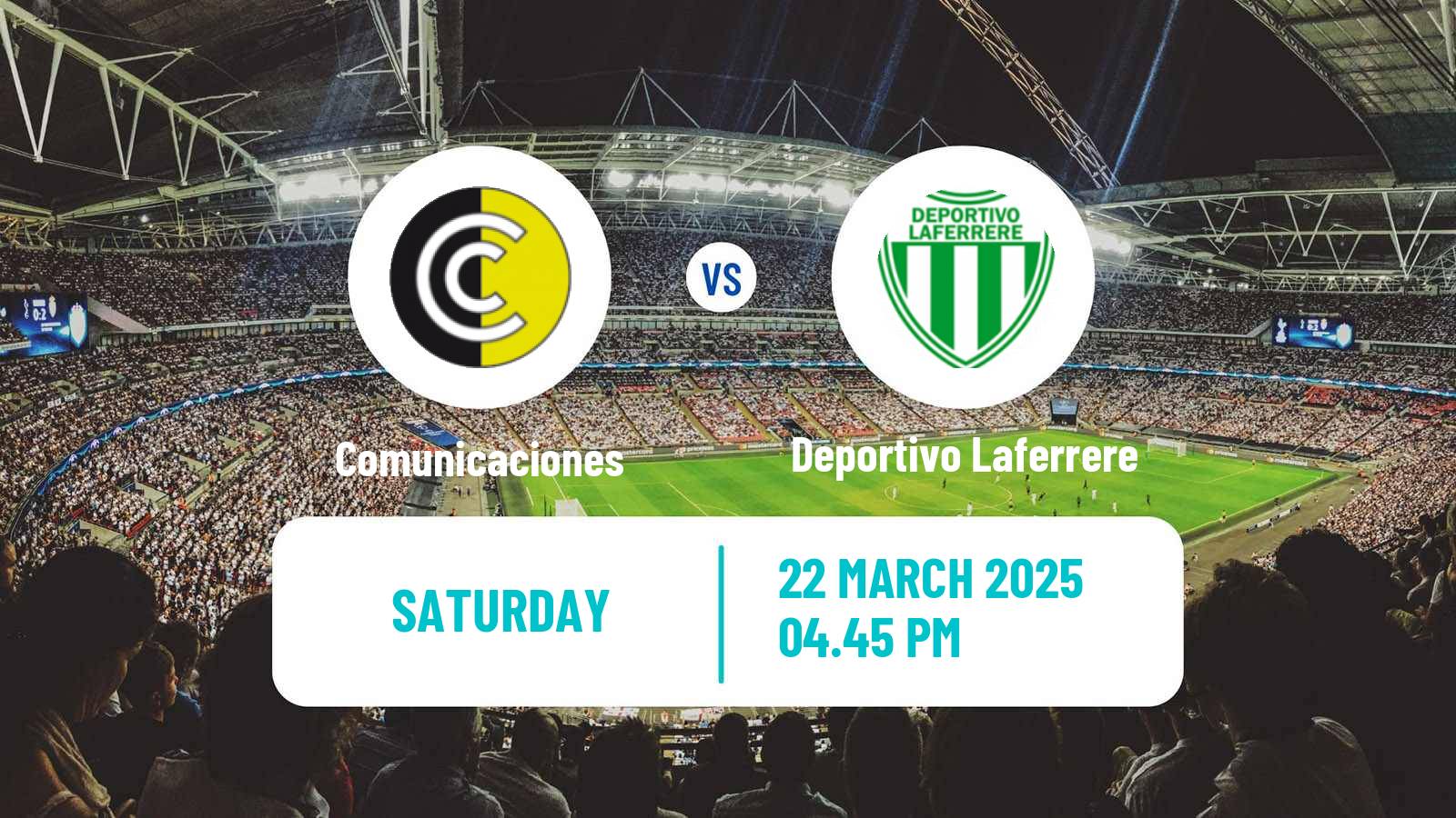 Soccer Argentinian Primera B Comunicaciones - Deportivo Laferrere
