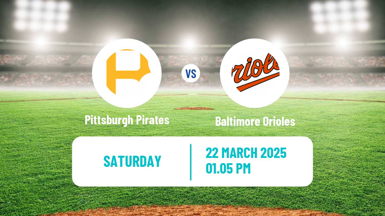 Baseball MLB Spring Training Pittsburgh Pirates - Baltimore Orioles