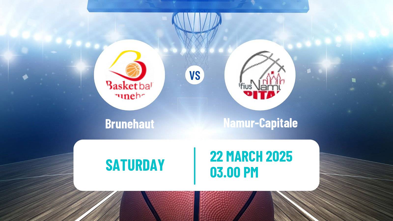 Basketball Belgian Top Division Basketball Women Brunehaut - Namur-Capitale