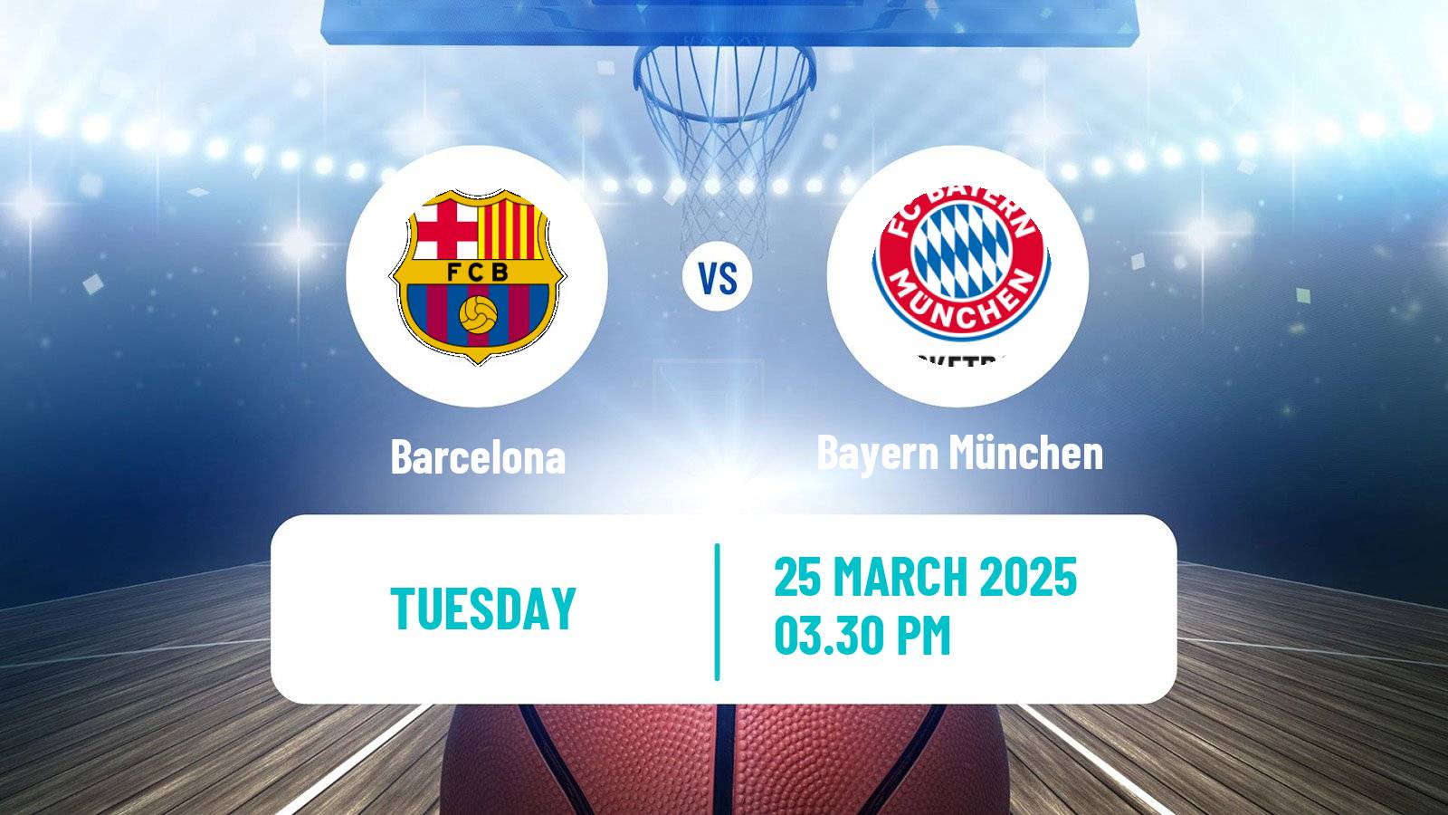 Basketball Euroleague Barcelona - Bayern München